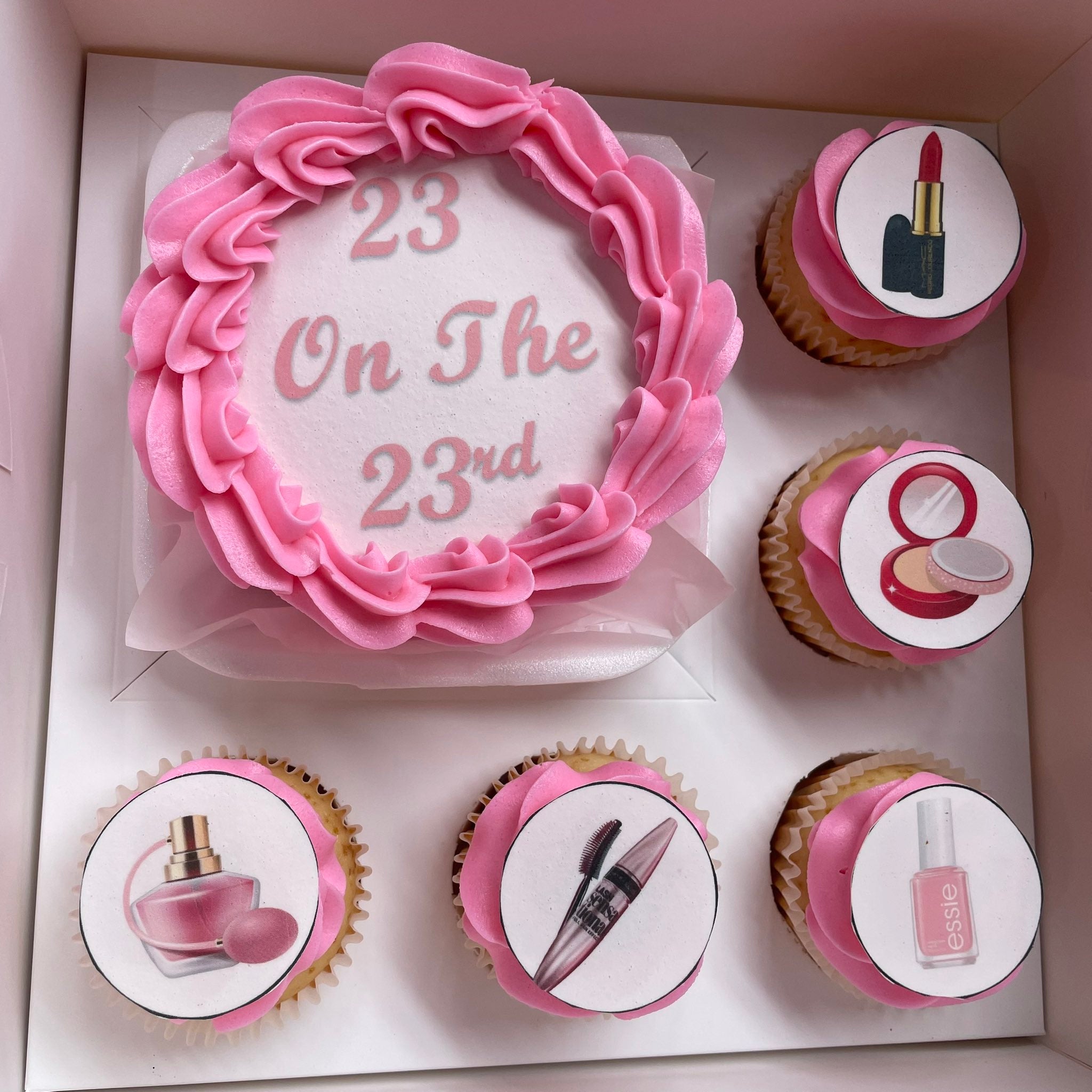 Edible picture/calendar bento box