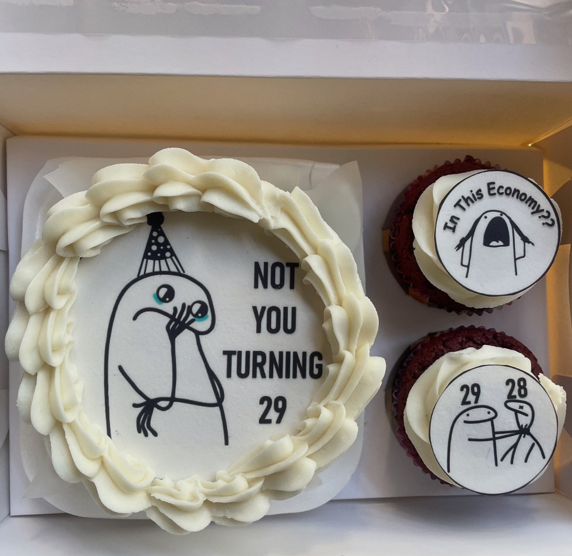 Edible picture/calendar bento box