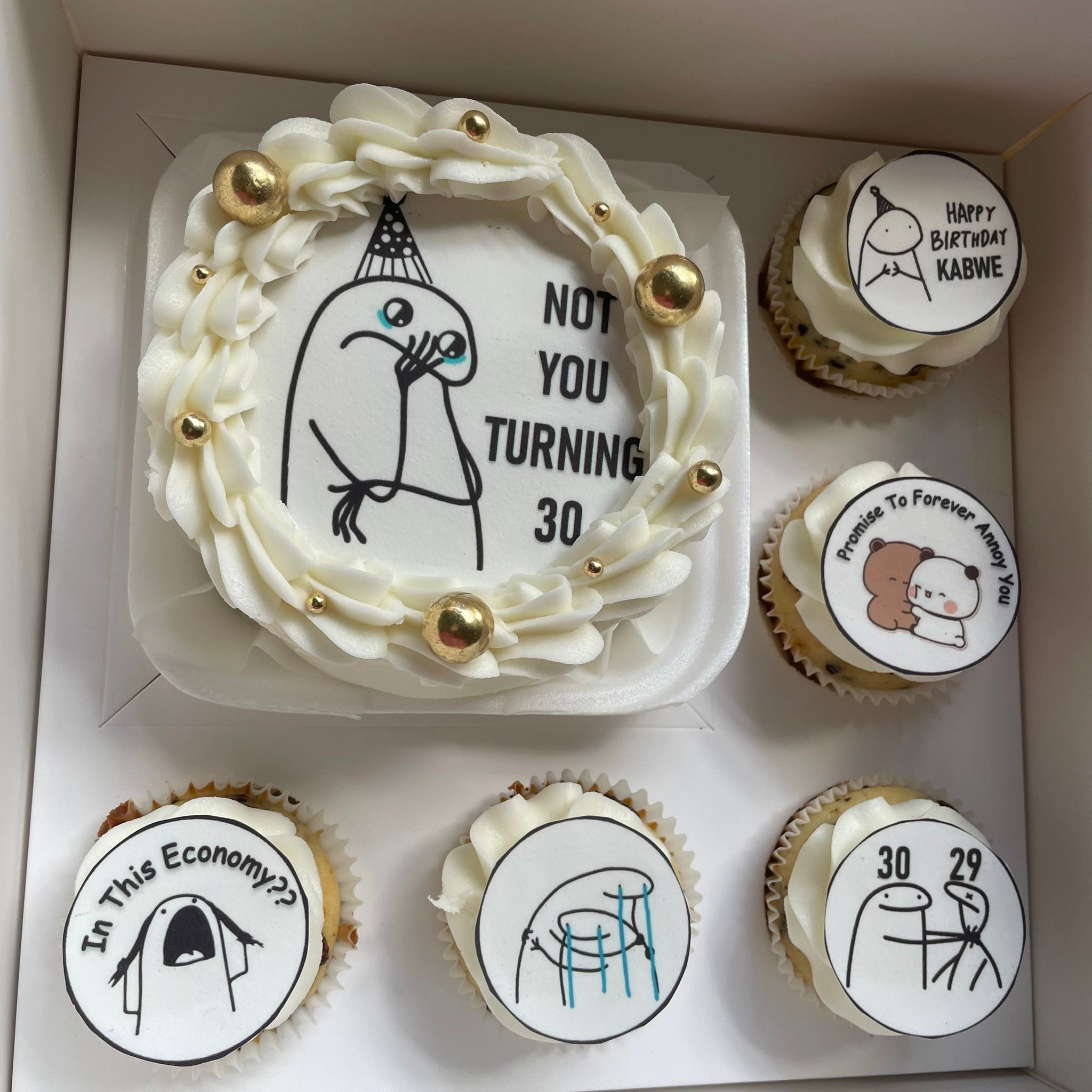 Edible picture/calendar bento box