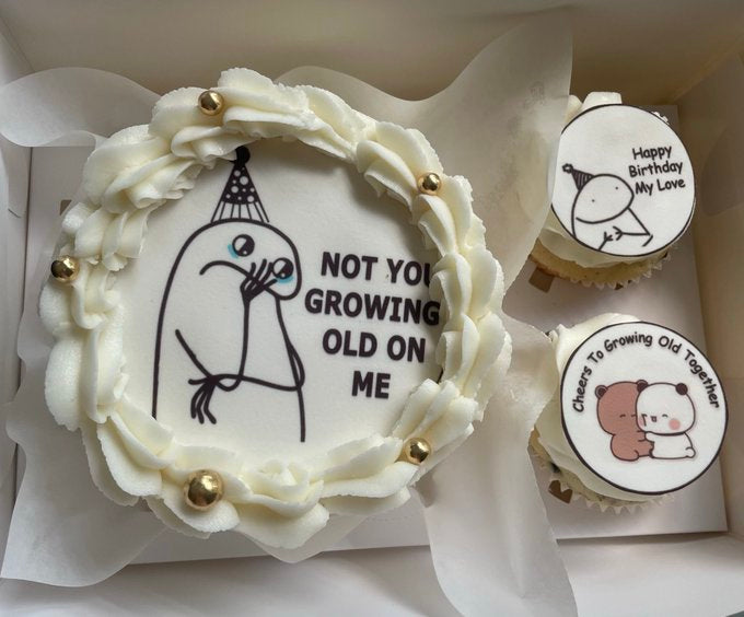 Edible picture/calendar bento box