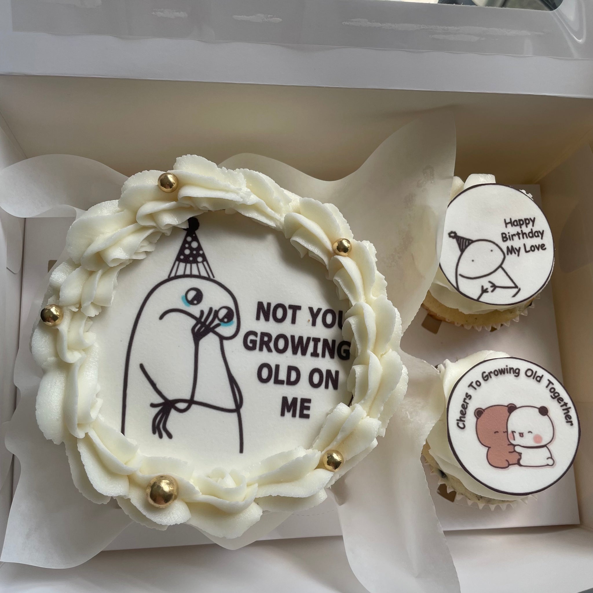 Edible picture/calendar bento box