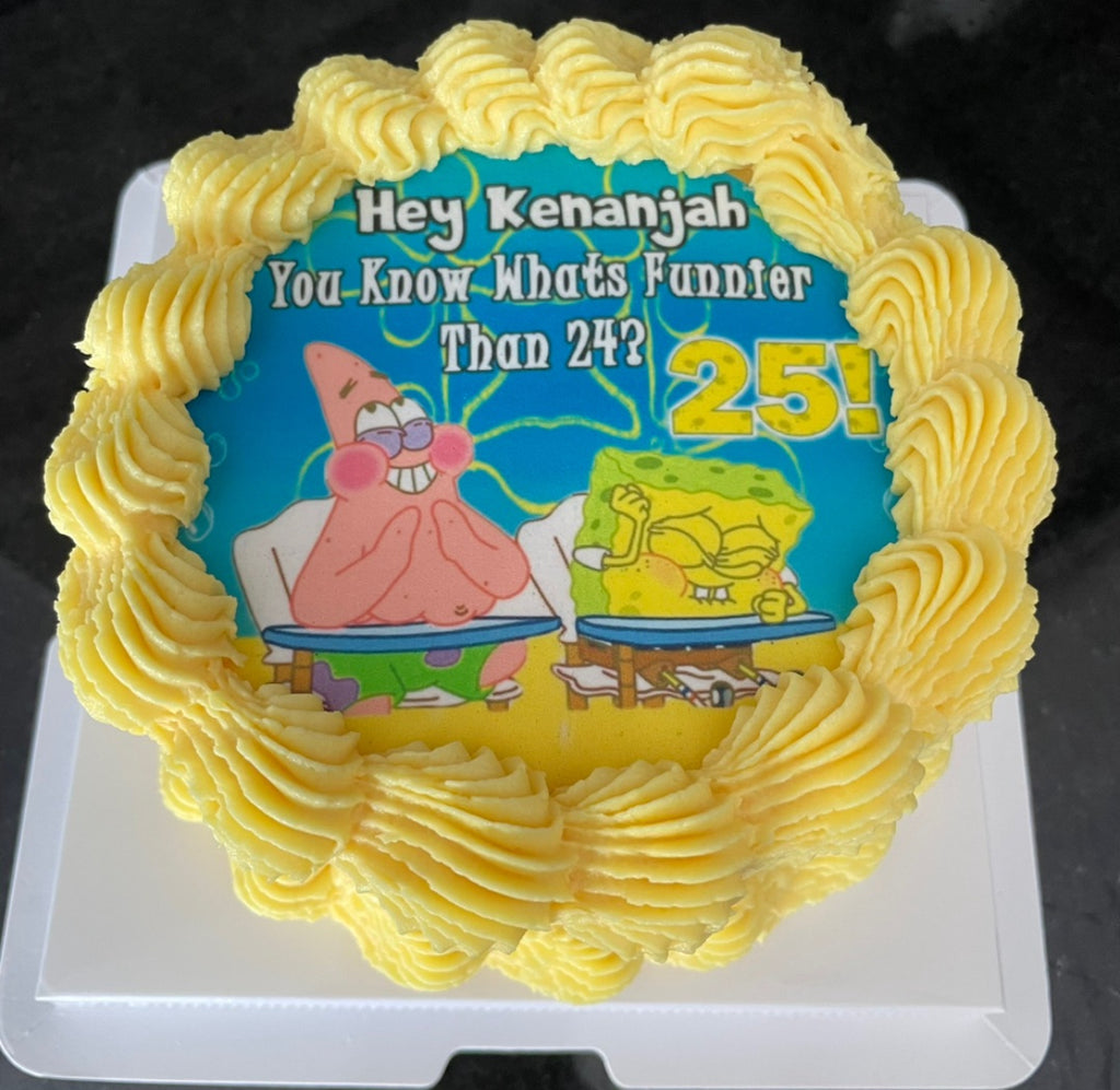 Edible picture /calendar bento cake