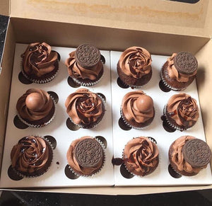 Chocolate overload cupcakes