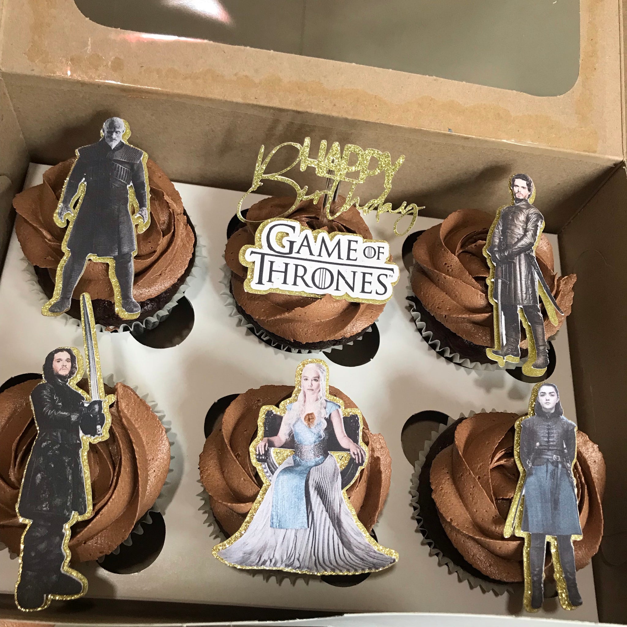 Game of thrones cupcakes