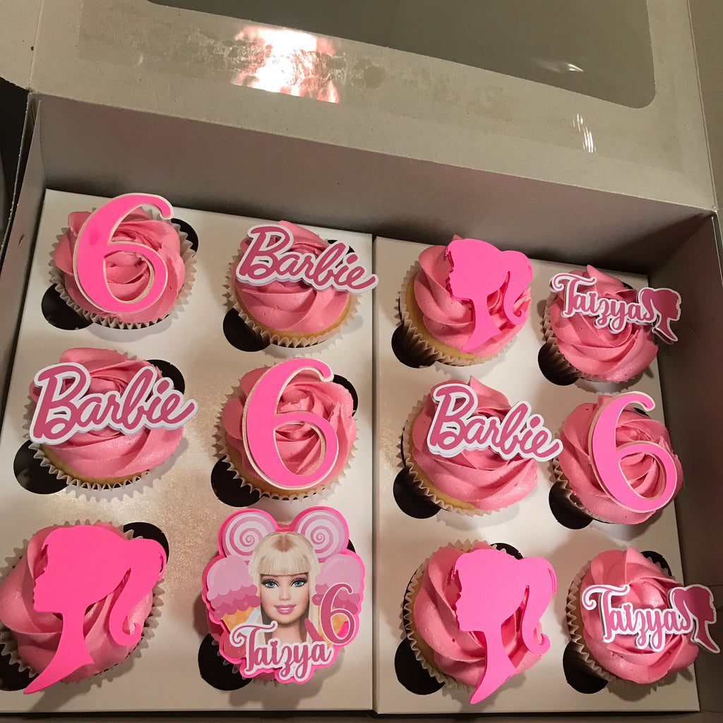 Barbie cupcakes